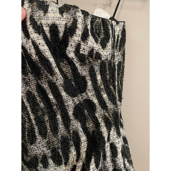 Brand New Badgley Mischka Dress Womens Size 4 animal Leapard print dress - Picture 5 of 10